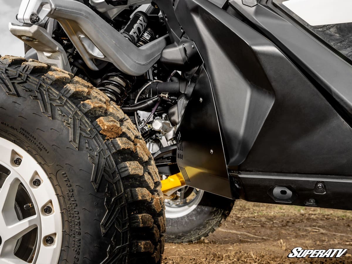 SuperATV Can-Am Maverick R Front Inner Fender Guards - Image 5