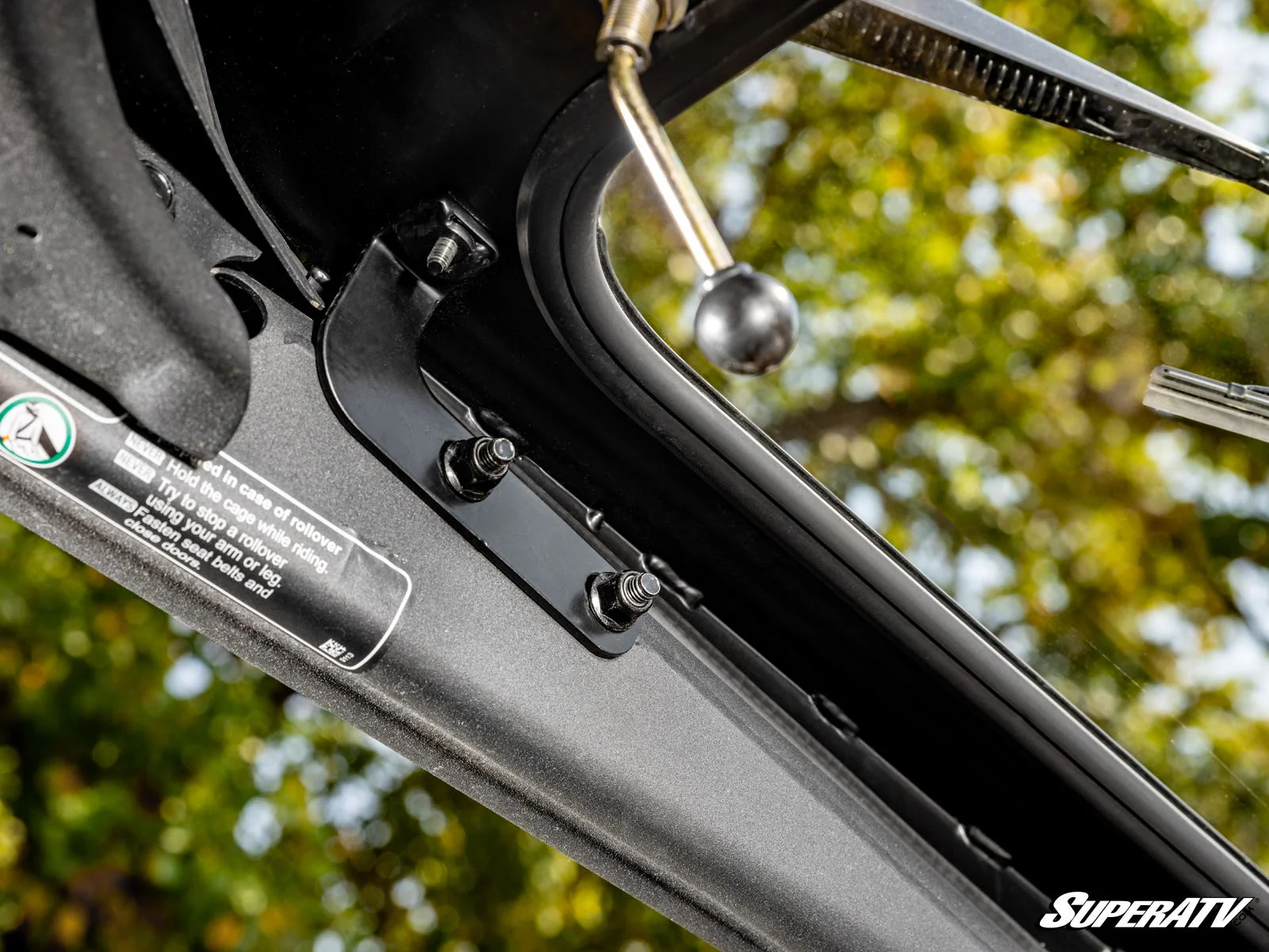 SuperATV Can-Am Maverick R Glass Windshield - Image 12