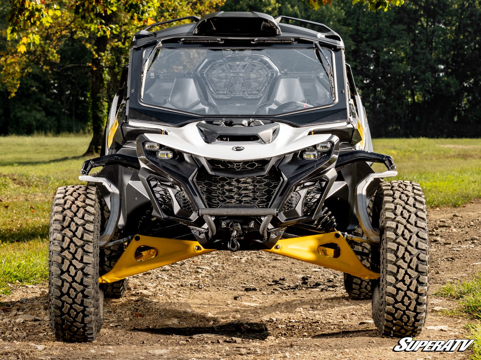 SuperATV Can-Am Maverick R Glass Windshield - Image 3
