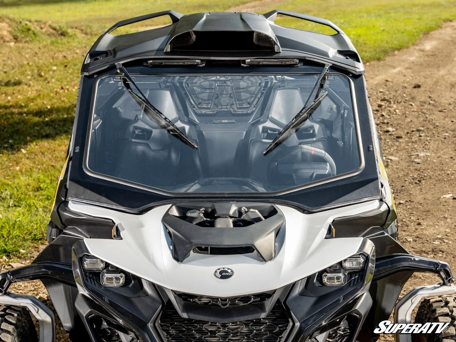 SuperATV Can-Am Maverick R Glass Windshield - Image 5