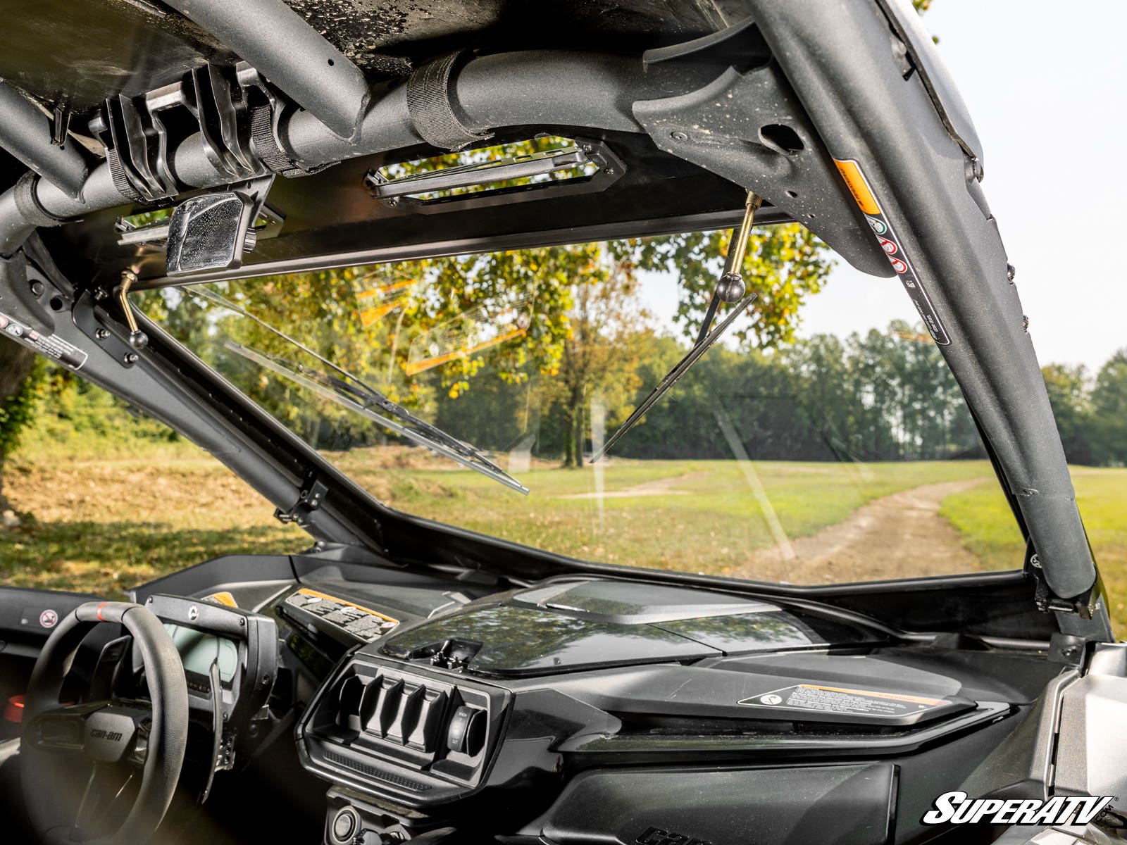SuperATV Can-Am Maverick R Glass Windshield - Image 7