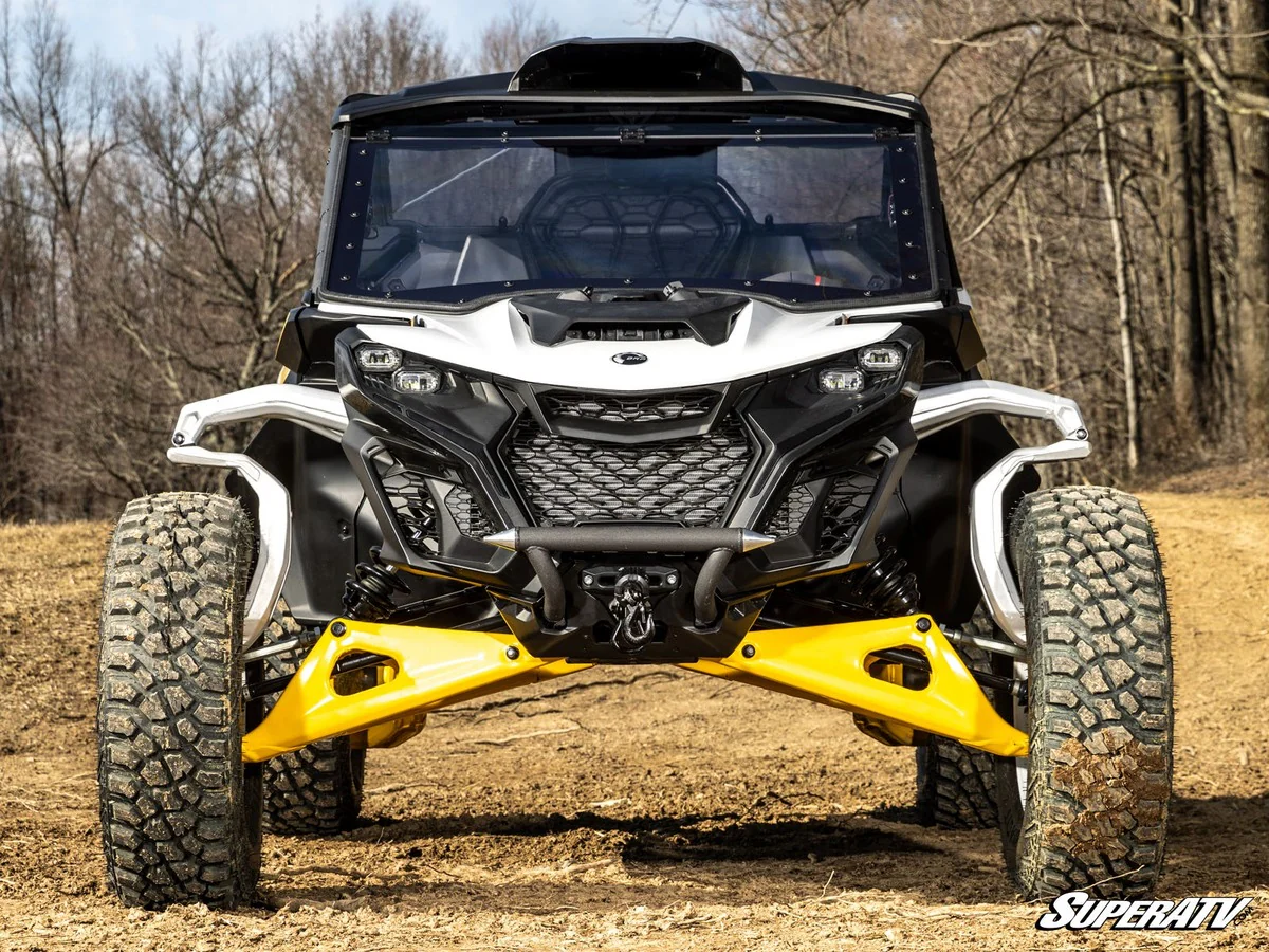 SuperATV Can-Am Maverick R Maxdrive Power Flip Windshield - Image 4