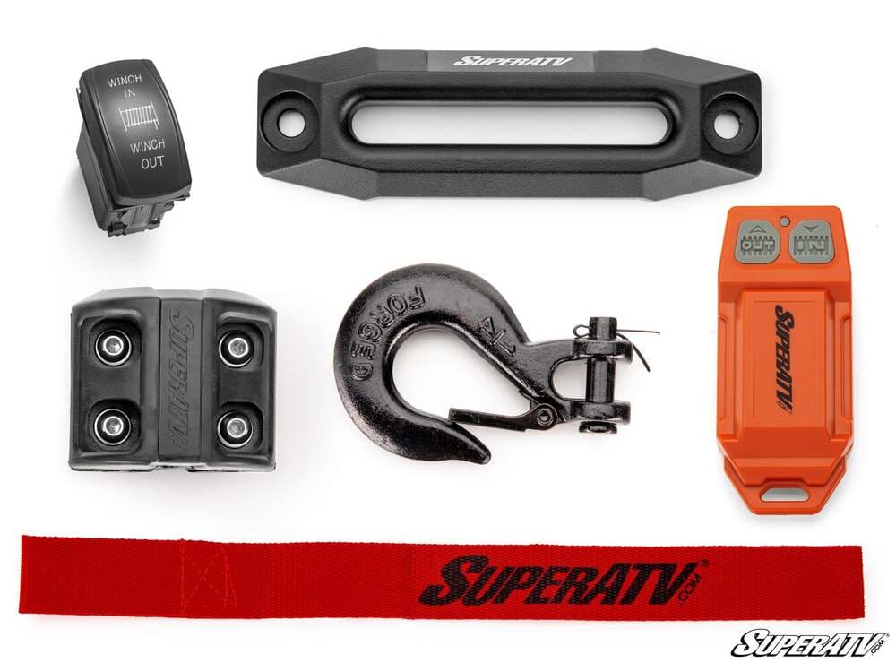 SuperATV Can-Am Maverick R Ready-Fit Winch - Image 4