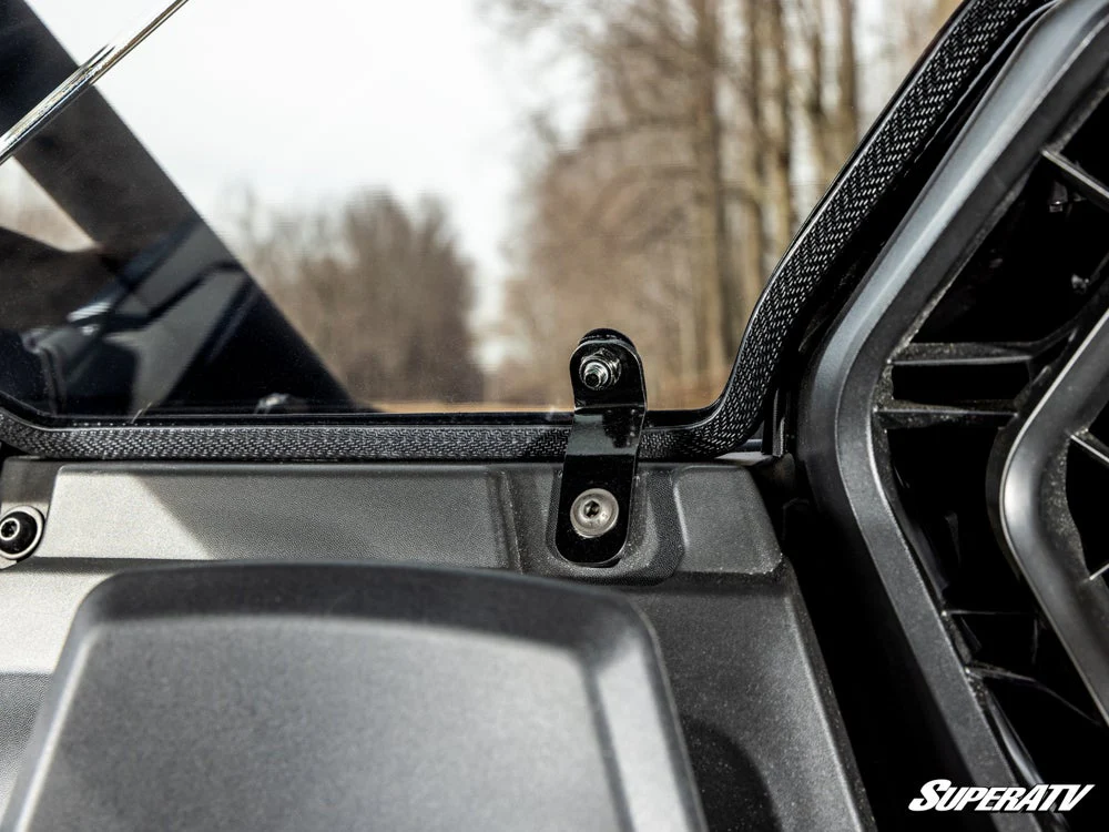 SuperATV Can-Am Maverick R Scratch-Resistant Rear Windshield - Image 9