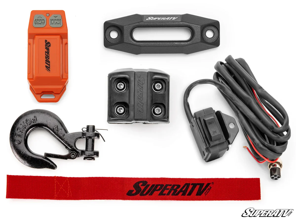 SuperATV Can-Am Maverick R Winch Mounting Plate - Image 9
