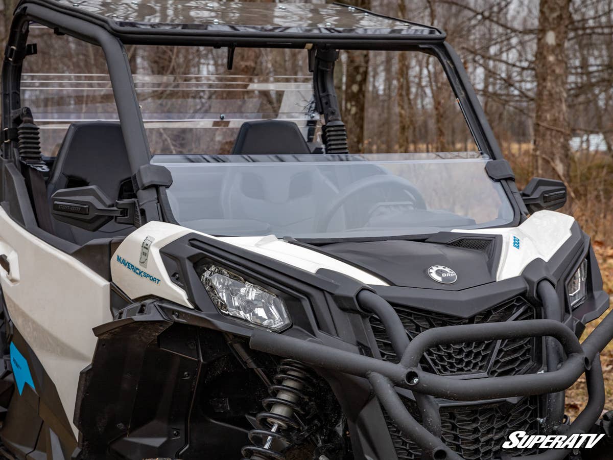 SuperATV Can-Am Maverick Sport Half Windshield - Image 3