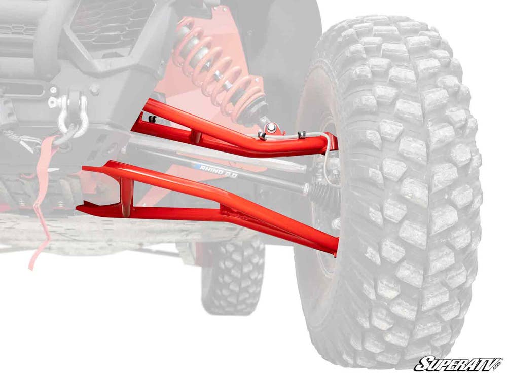 SuperATV Can-Am Maverick X3 High Clearance 2” Forward Offset A-Arms - Image 4