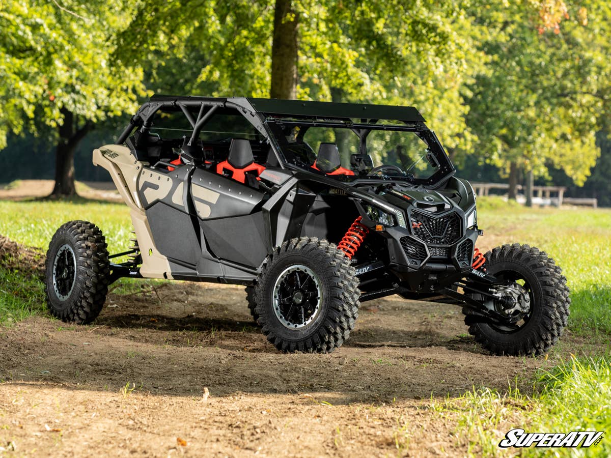 SuperATV Can-Am Maverick X3 Maxdrive Power Flip Windshield - Image 3