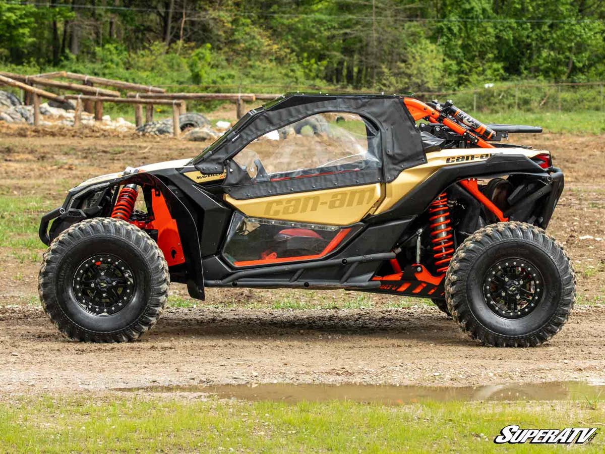 SuperATV Can-Am Maverick X3 Primal Soft Cab Enclosure Upper Doors - Image 2