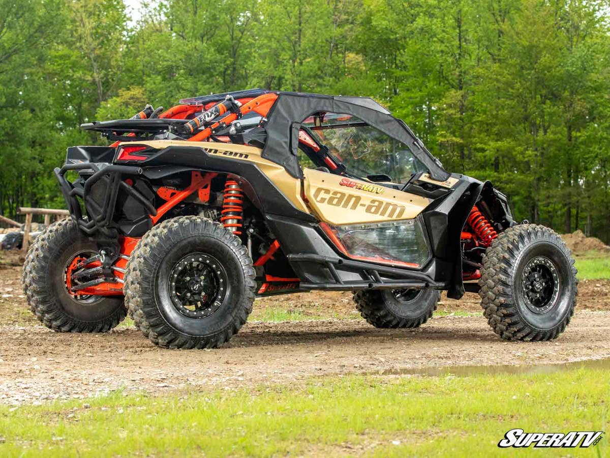 SuperATV Can-Am Maverick X3 Primal Soft Cab Enclosure Upper Doors - Image 3