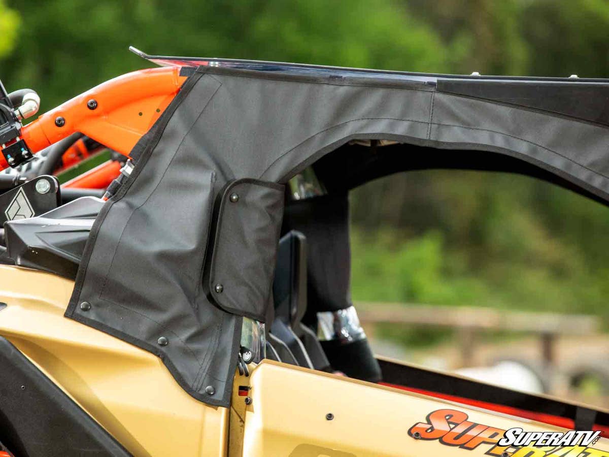 SuperATV Can-Am Maverick X3 Primal Soft Cab Enclosure Upper Doors - Image 6