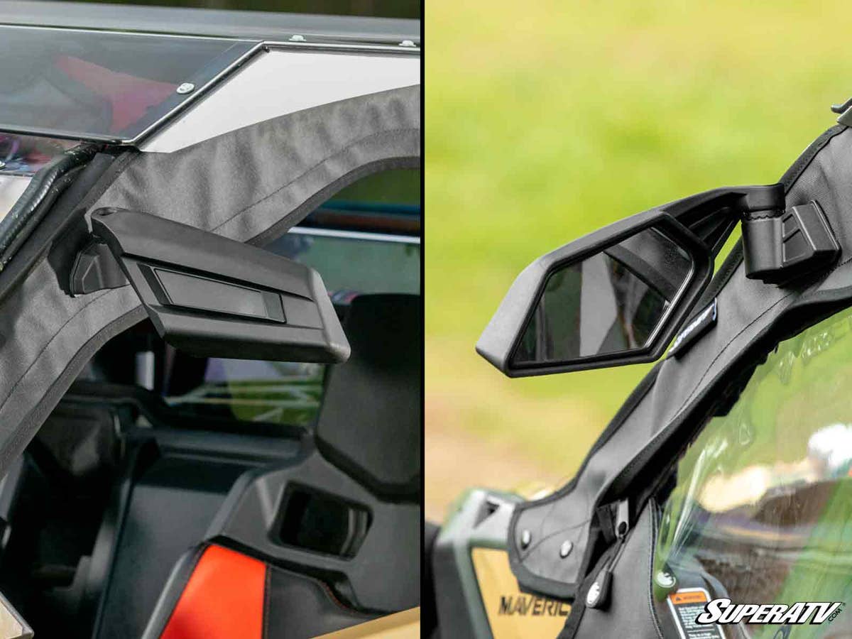 SuperATV Can-Am Maverick X3 Primal Soft Cab Enclosure Upper Doors - Image 7