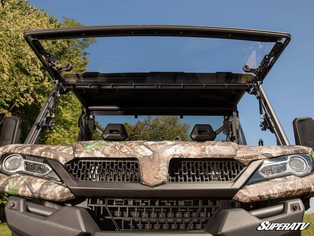 SuperATV CFMoto UForce 1000 Flip Windshield - Image 2