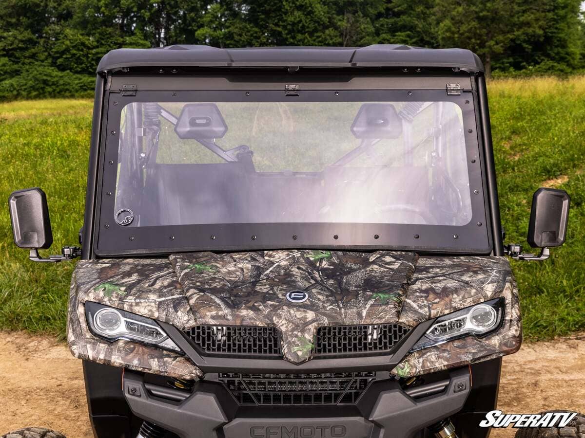 SuperATV CFMoto UForce 1000 MaxDrive Power Flip Windshield - Image 3