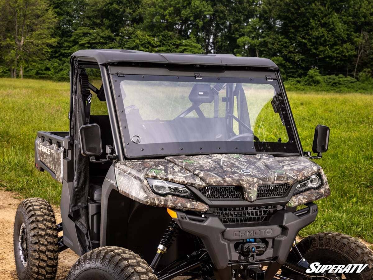 SuperATV CFMoto UForce 1000 MaxDrive Power Flip Windshield - Image 7