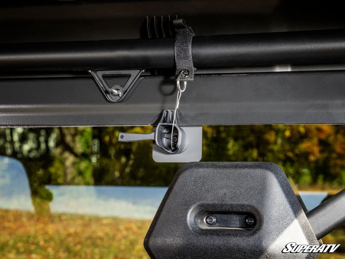 SuperATV CFMoto UForce 1000 Rear Glass Windshield - Image 8