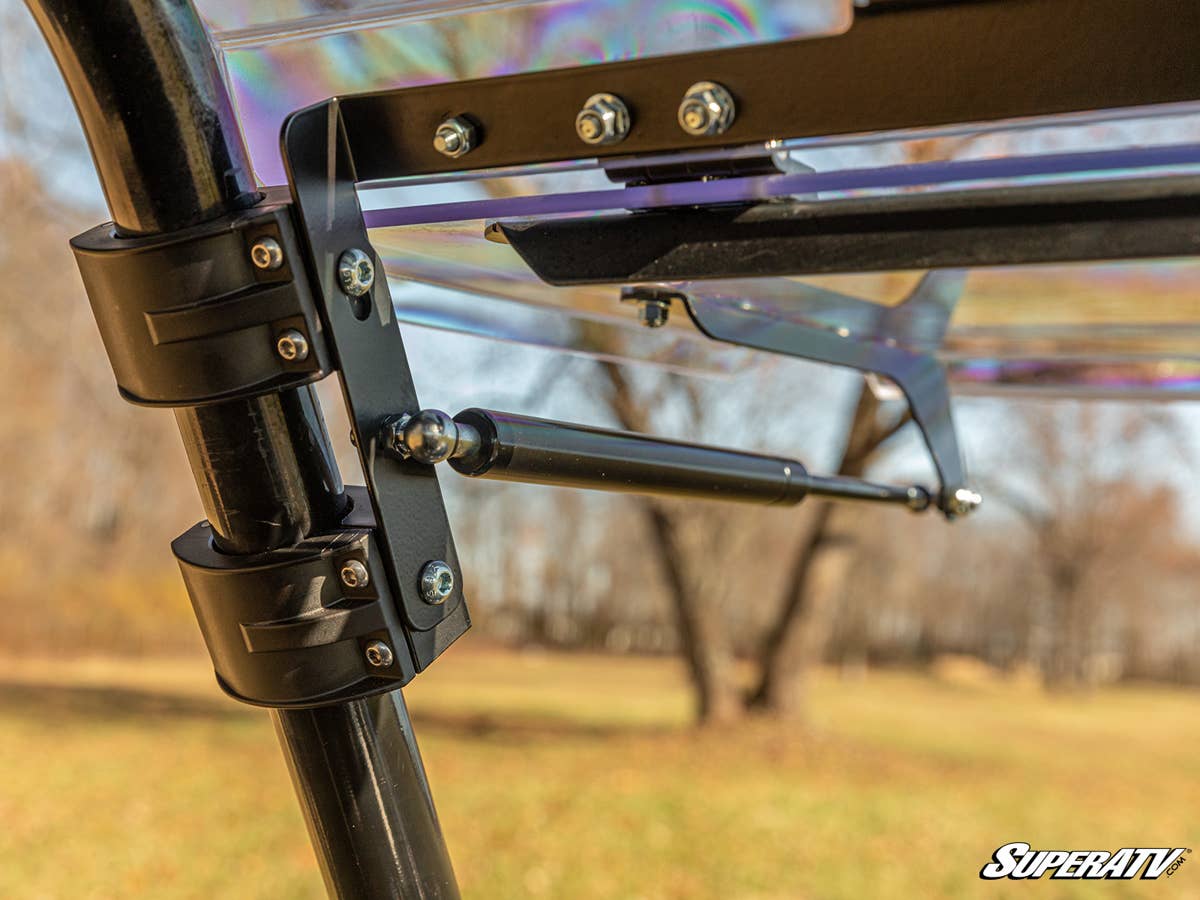 SuperATV CFMoto UForce 800 Scratch-Resistant Flip Windshield - Image 7