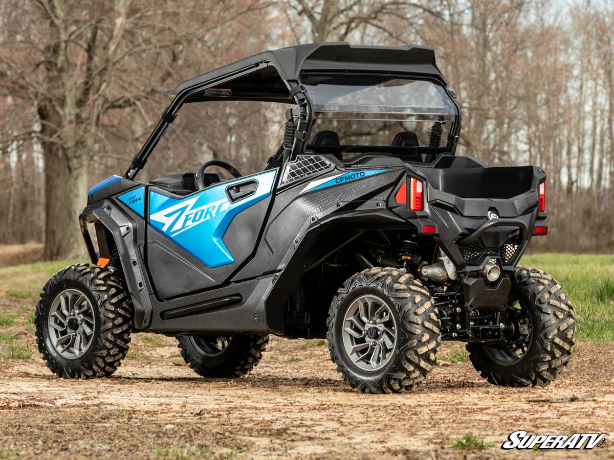 SuperATV CFMoto ZForce 800 Trail Rear Windshield - Image 2