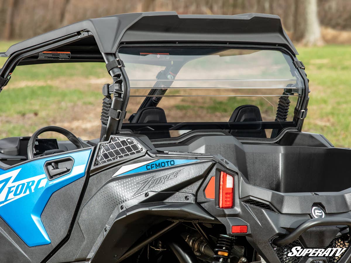 SuperATV CFMoto ZForce 800 Trail Rear Windshield - Image 4