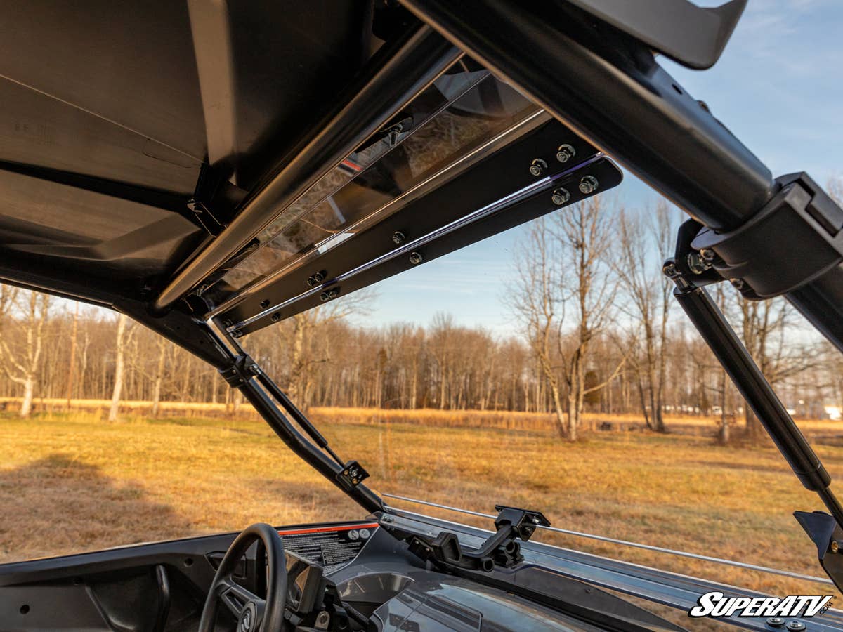 SuperATV CFMoto ZForce 950 Scratch Resistant Flip Windshield - Image 6