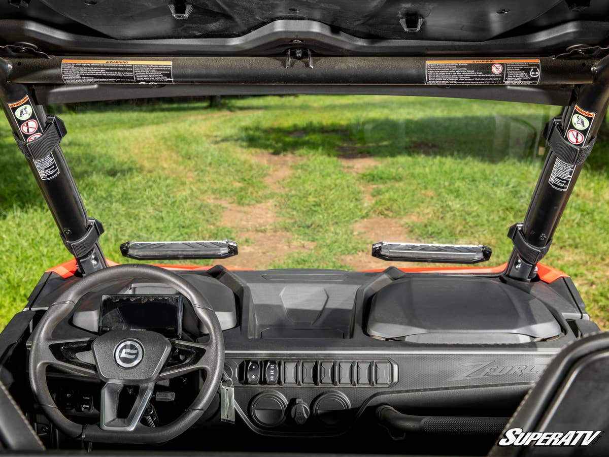 SuperATV CFMoto ZForce 950 Sport Vented Full Windshield - Image 6