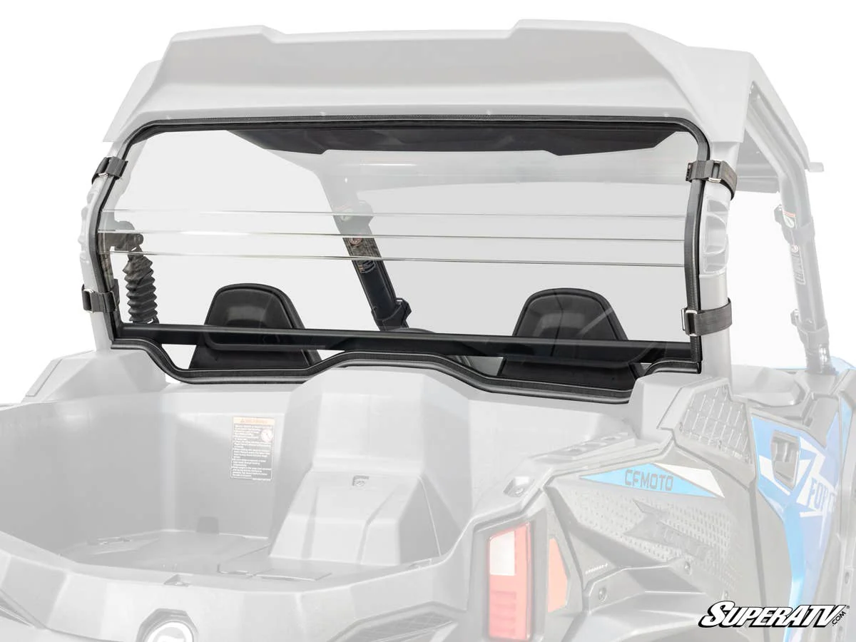 SuperATV CFMoto ZForce 950 Trail Rear Windshield