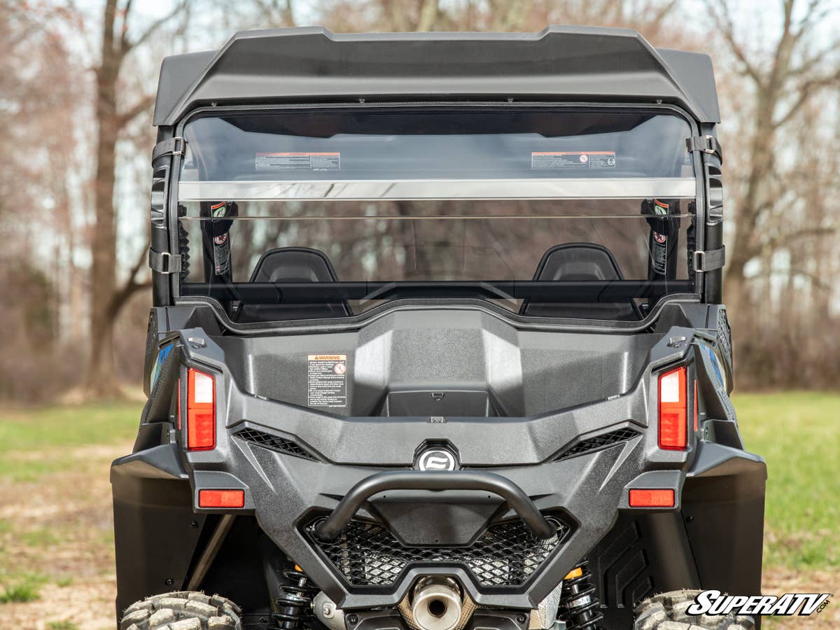 SuperATV CFMoto ZForce 950 Trail Rear Windshield - Image 3