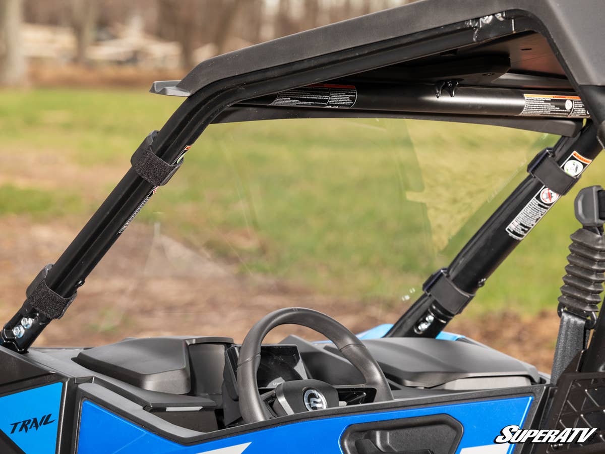 SuperATV CFMoto ZForce 950 Trail Scratch Resistant Full Windshield - Image 4