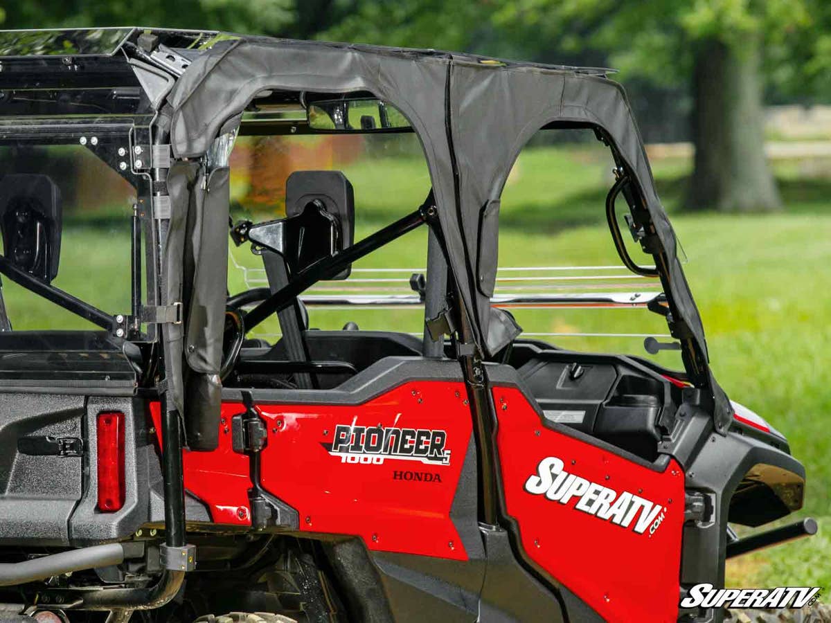 SuperATV Honda Pioneer 1000-5 Primal Soft Cab Enclosure Upper Doors - Image 7