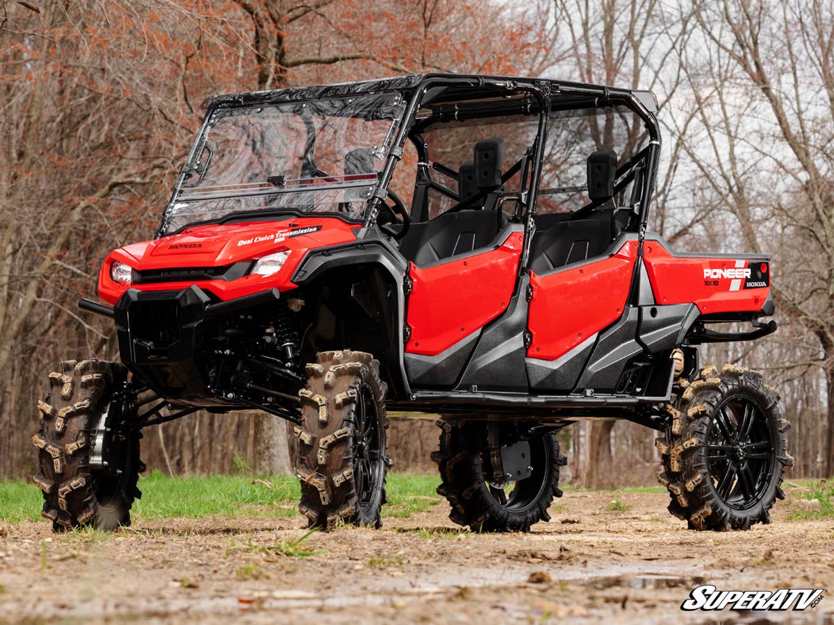 SuperATV Honda Pioneer 1000-6 Heavy-Duty Nerf Bars - Image 4