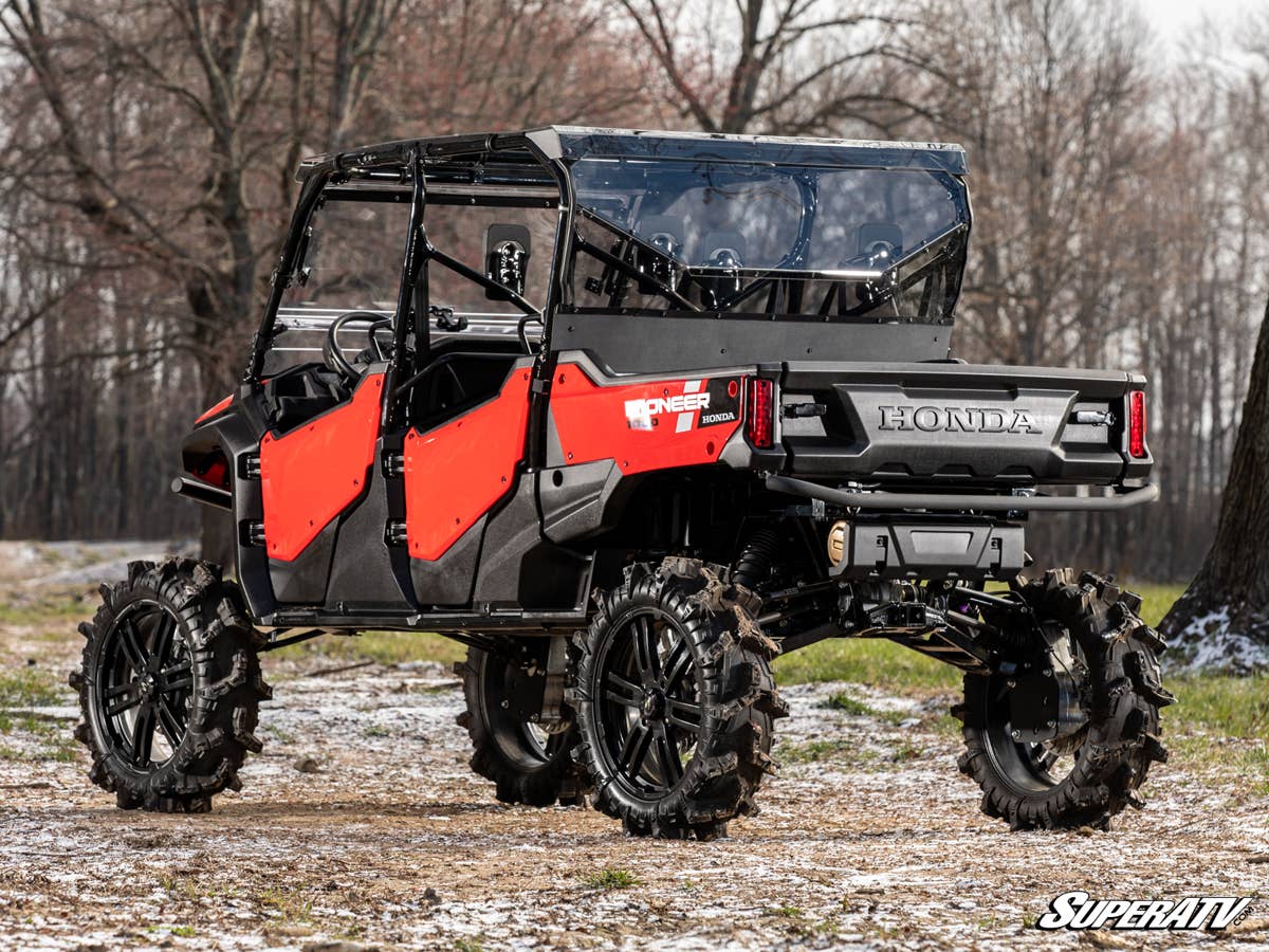 SuperATV Honda Pioneer 1000-6 Rear Windshield - Image 2