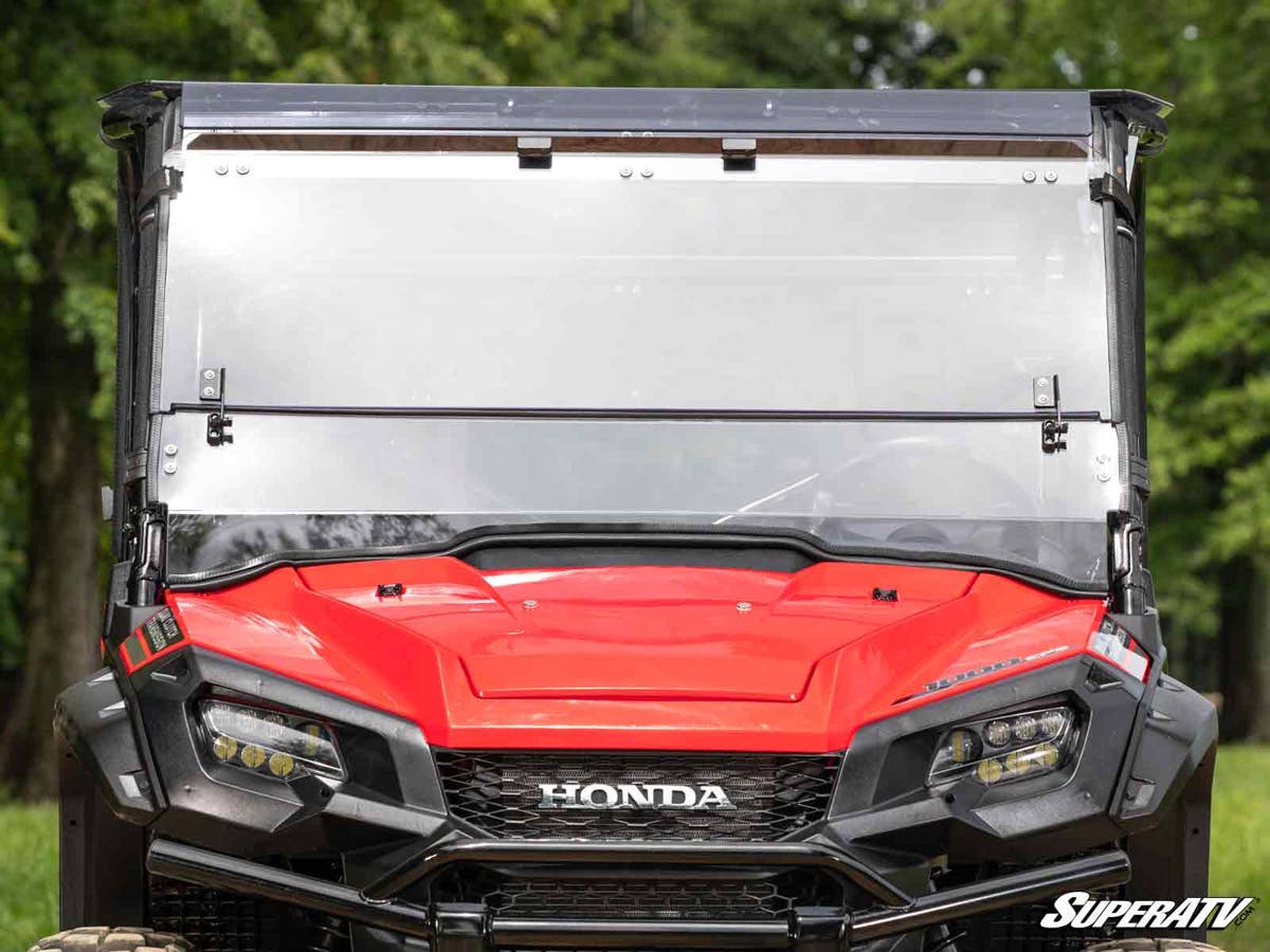 SuperATV Honda Pioneer 1000 Scratch Resistant 3-IN-1 Windshield - Image 5