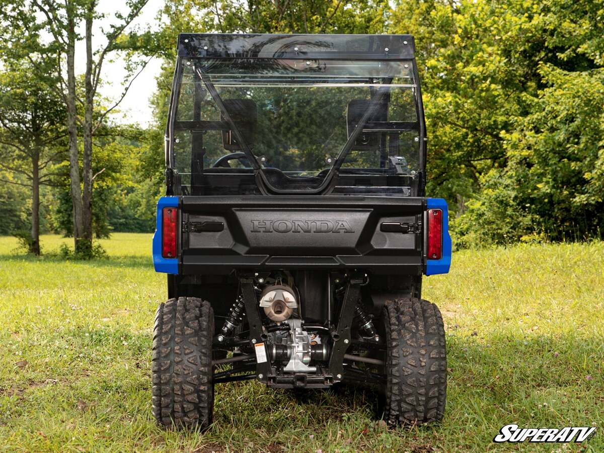 SuperATV Honda Pioneer 500 Rear Windshield - Image 2