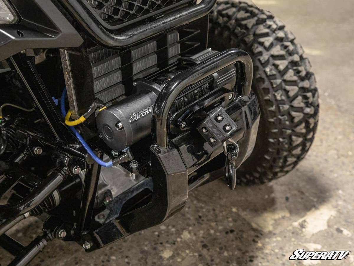 SuperATV Honda Pioneer 500 Winch Mounting Plate - Image 3
