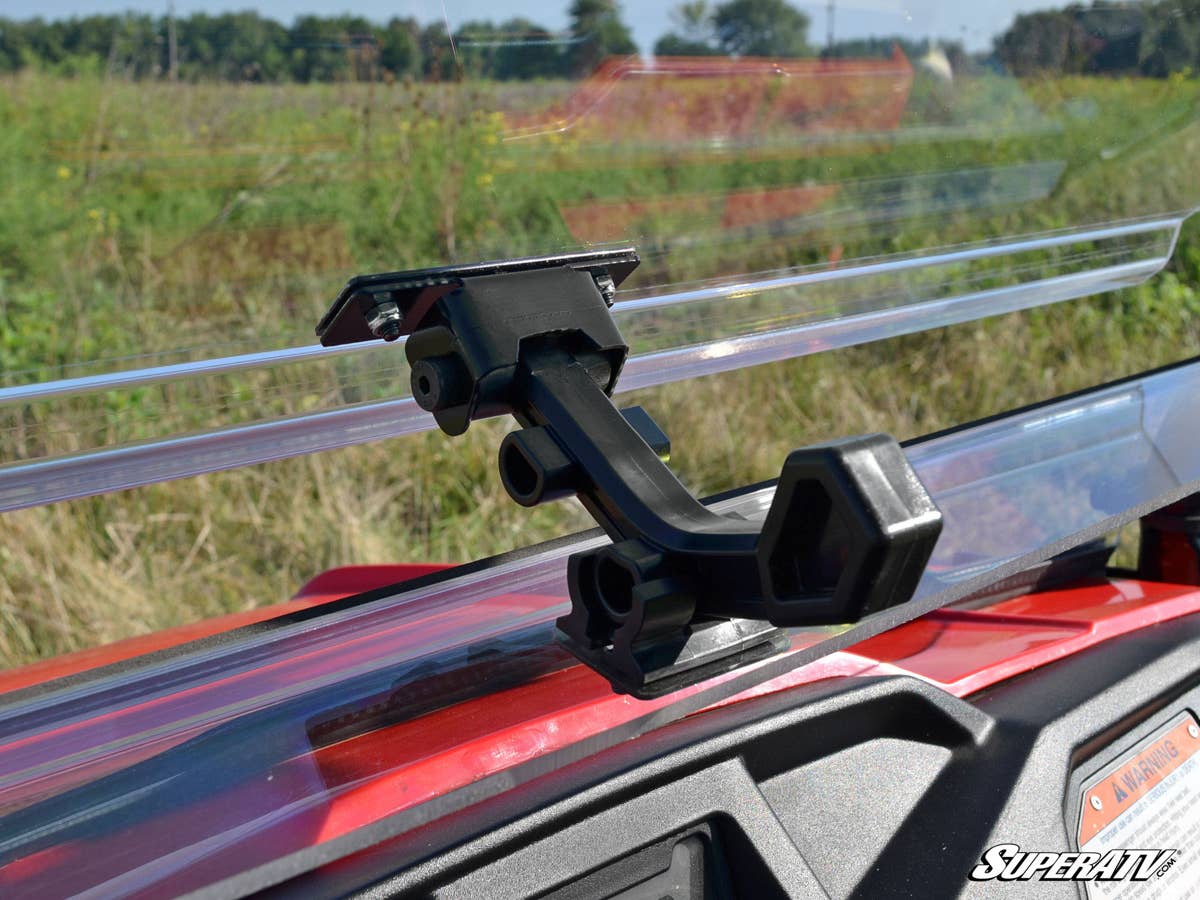 SuperATV Honda Pioneer 520 Scratch Resistant Flip Windshield - Image 5