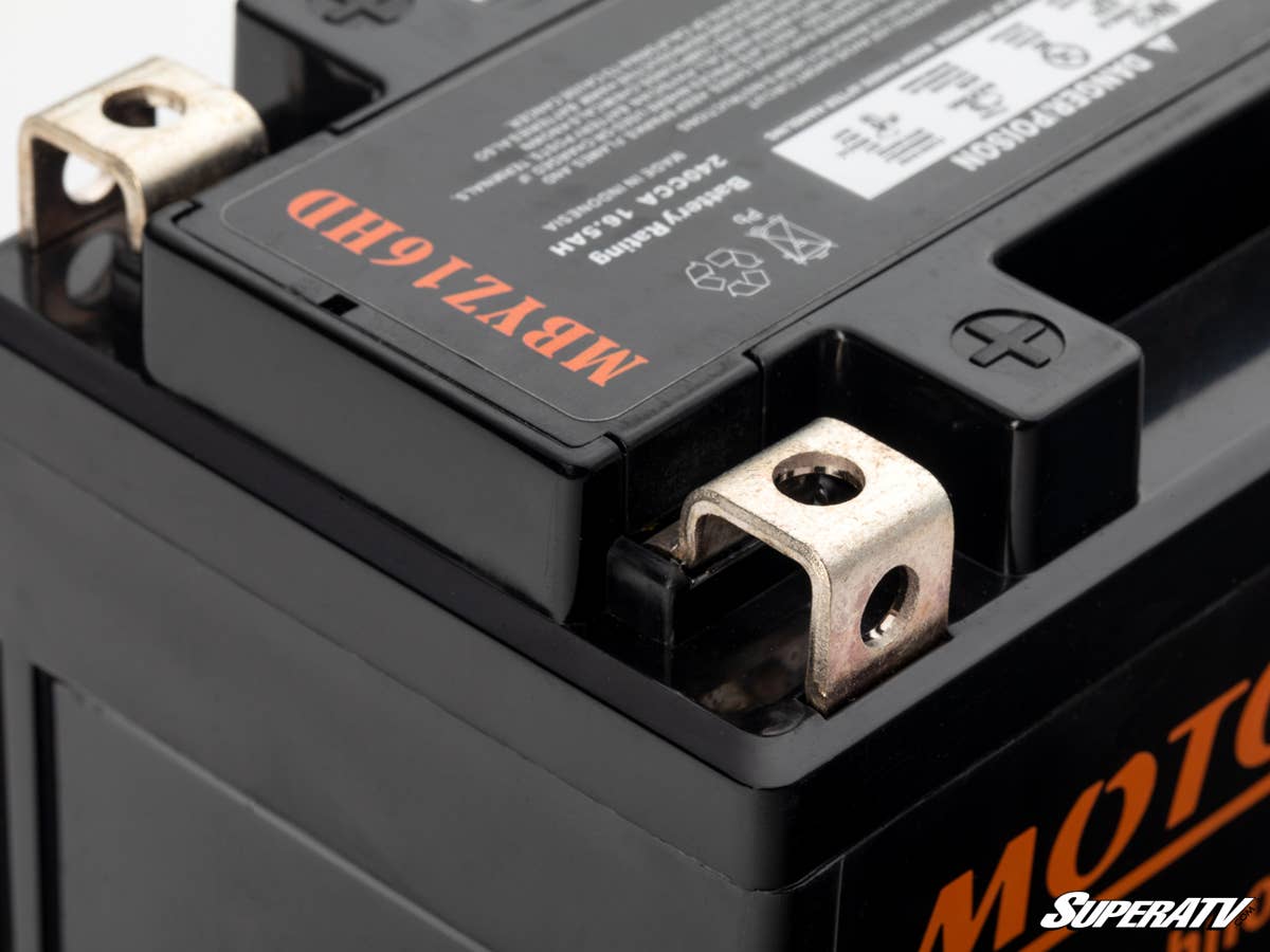 MotoBatt Honda Pioneer Battery Replacement - MBYZ16HD - Image 2