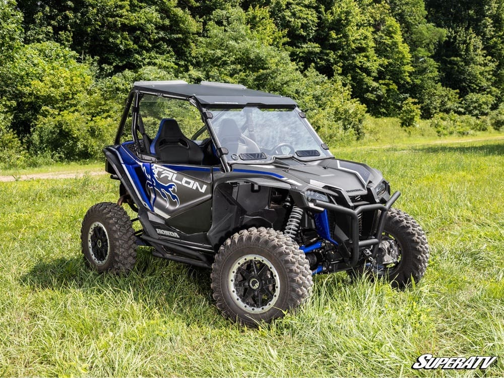 SuperATV Honda Talon 1000 Vented Full Windshield - Image 2