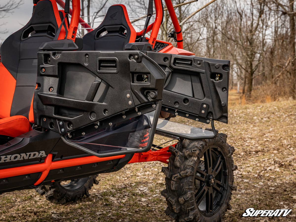 SuperATV Honda Talon 1000X-4 Clear Lower Doors - Image 4