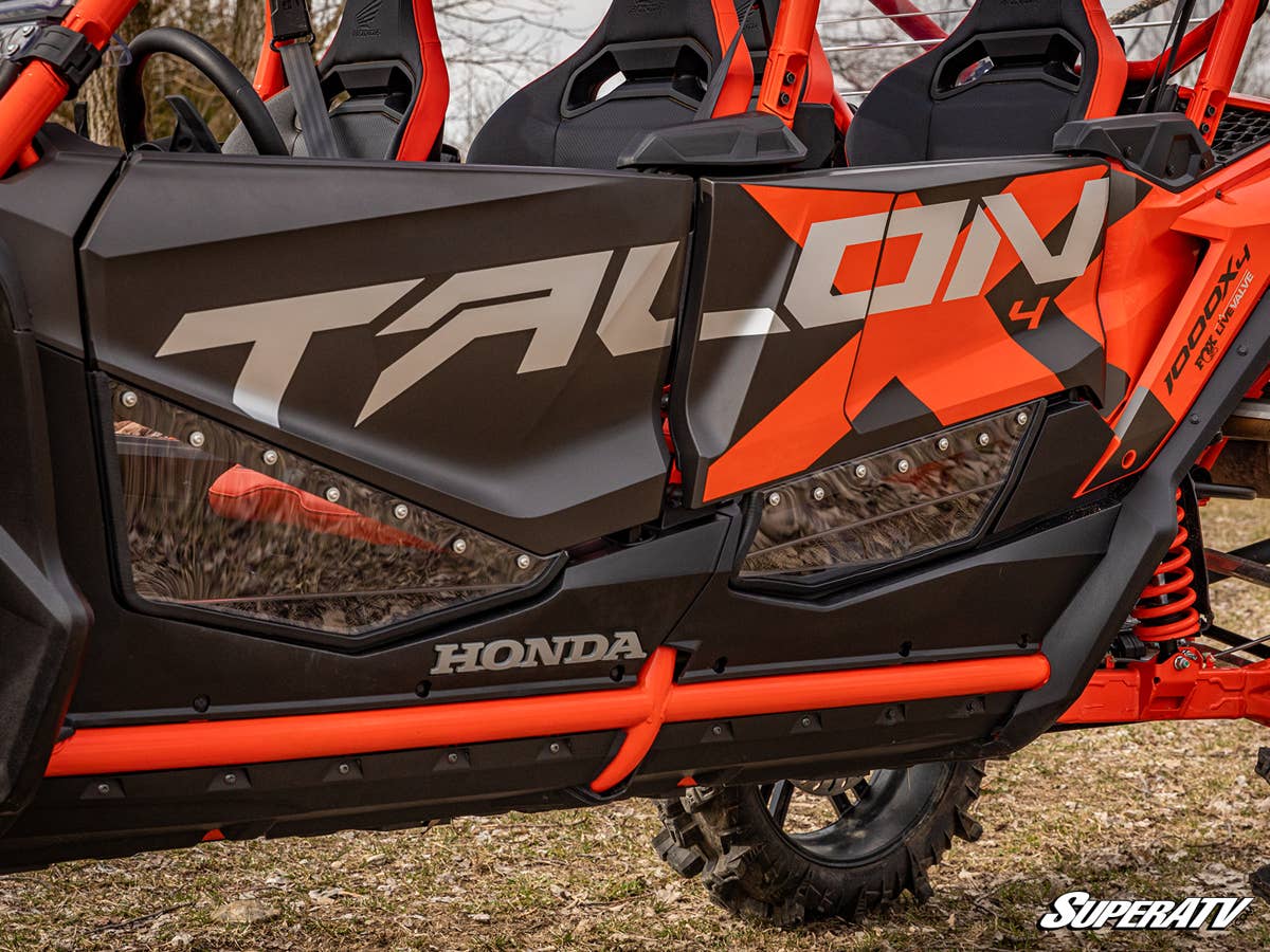 SuperATV Honda Talon 1000X-4 Clear Lower Doors - Image 5