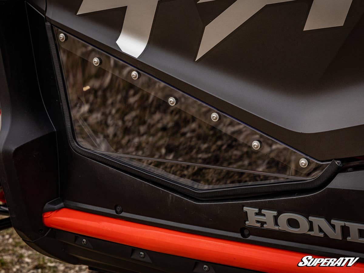SuperATV Honda Talon 1000X-4 Clear Lower Doors - Image 7