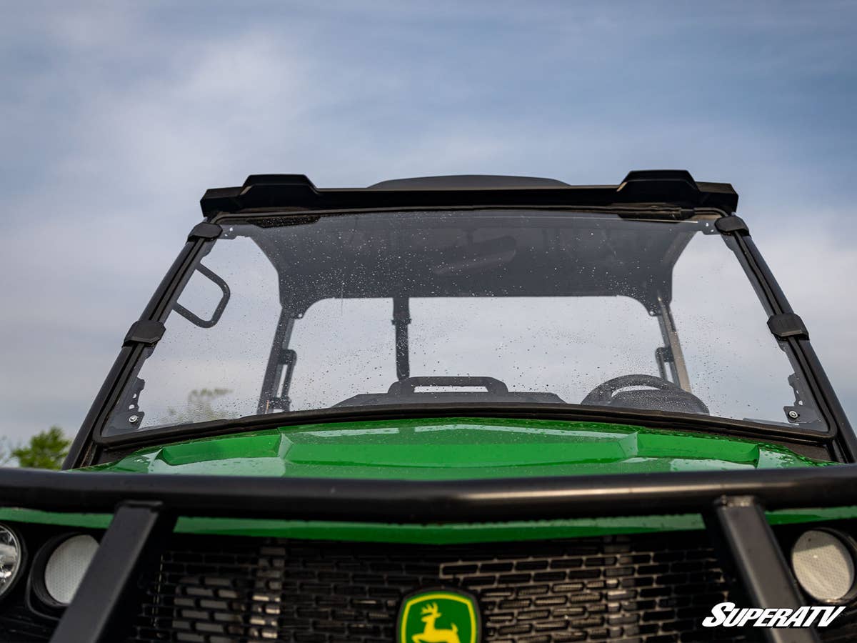 SuperATV John Deere Gator XUV 835/865 Scratch Resistant Full Windshield - Image 2