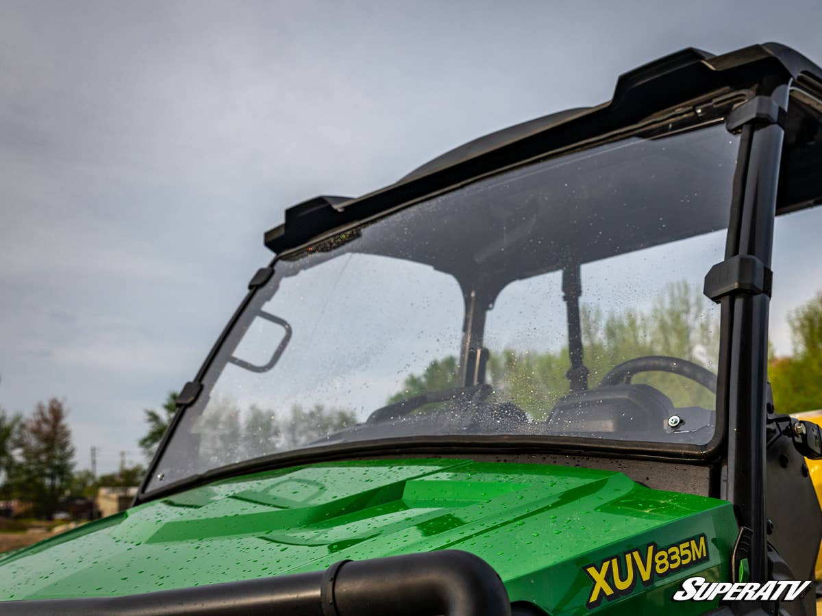 SuperATV John Deere Gator XUV 835/865 Scratch Resistant Full Windshield - Image 3