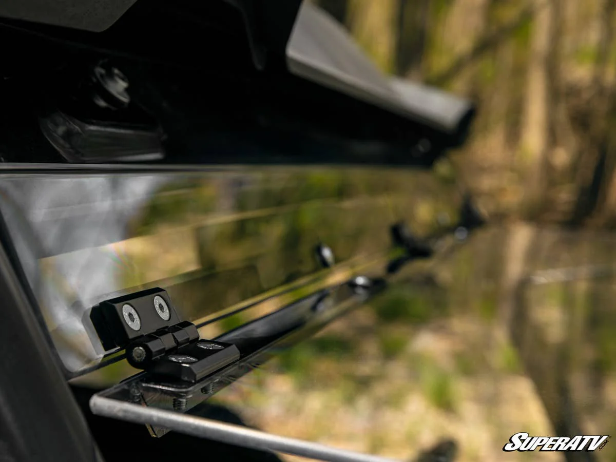 SuperATV John Deere Gator XUV 835 Scratch-Resistant Flip Windshield - Image 7