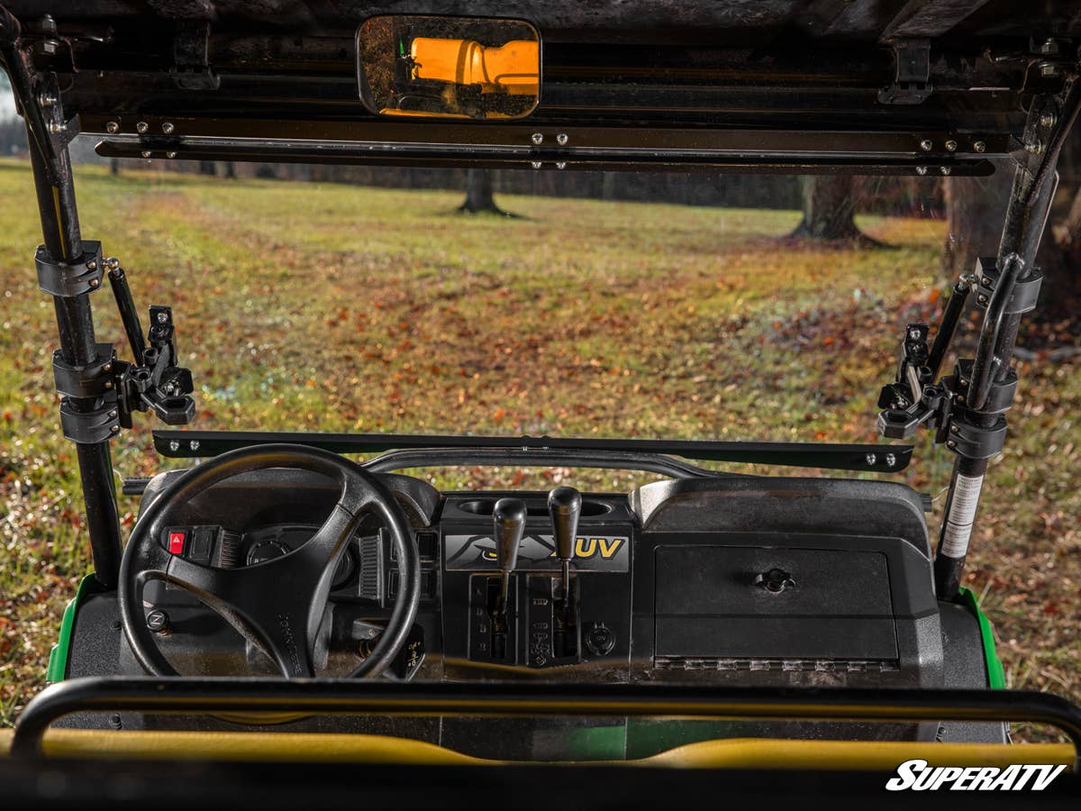 SuperATV John Deere Gator XUV560 Scratch-Resistant Flip Windshield - Image 6