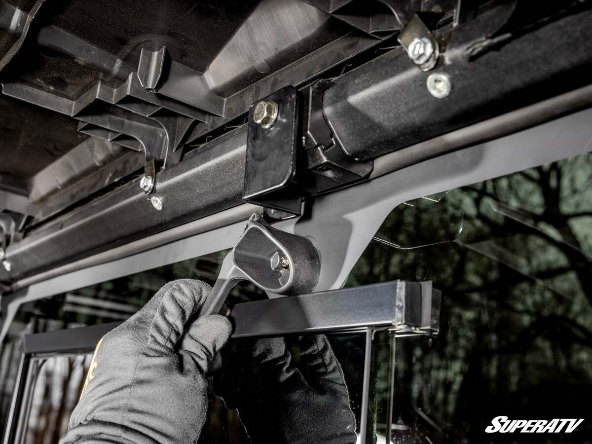 SuperATV Kawasaki Ridge Glass Sliding Rear Windshield - Image 6