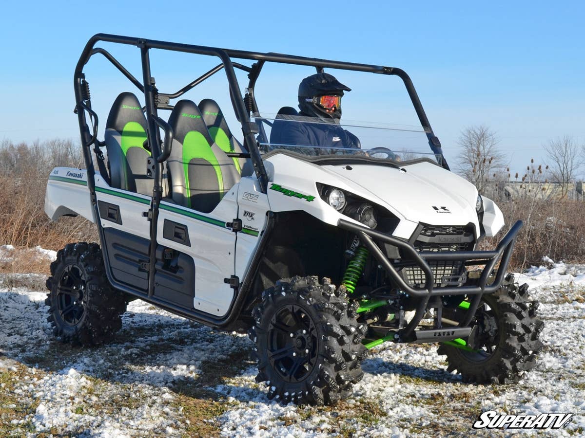SuperATV Kawasaki Teryx 800 Half Windshield - Image 2