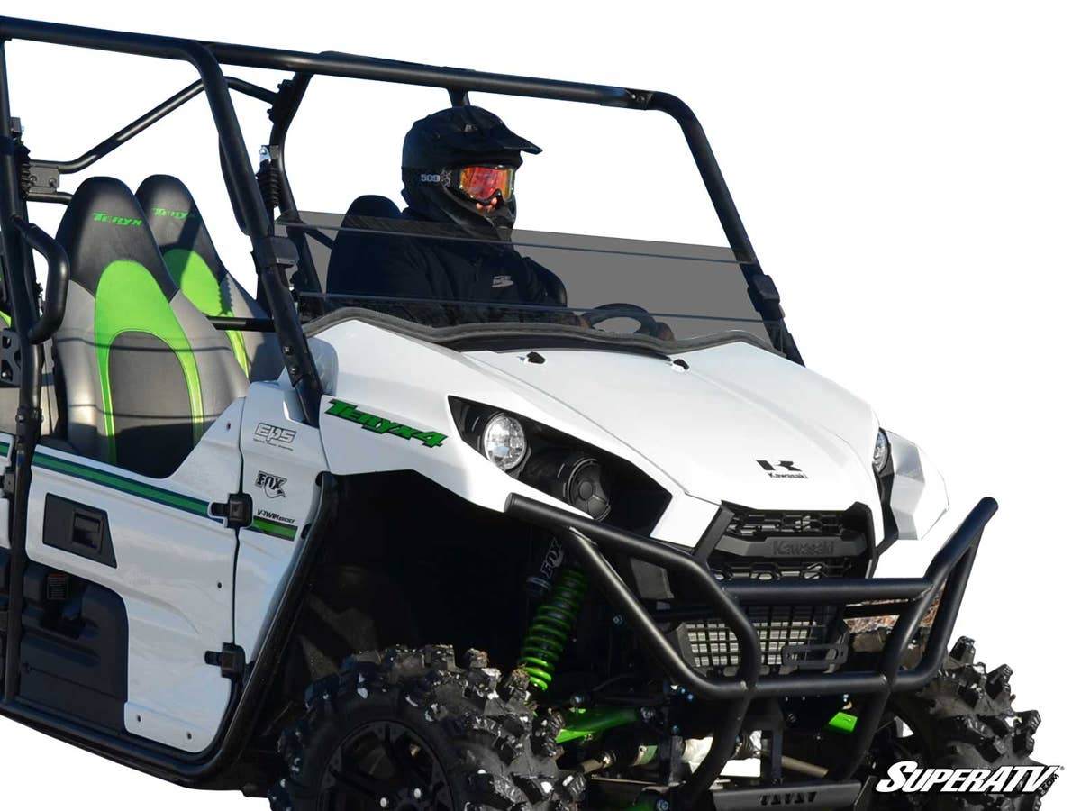 SuperATV Kawasaki Teryx 800 Half Windshield - Image 3