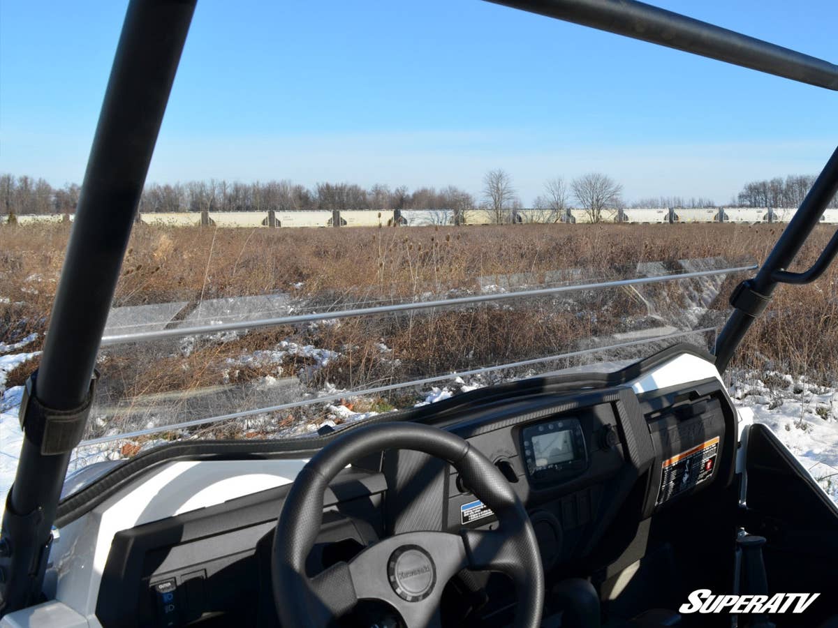 SuperATV Kawasaki Teryx 800 Half Windshield - Image 6