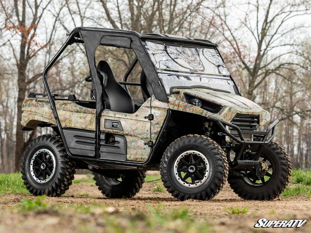 SuperATV Kawasaki Teryx 800 Primal Soft Cab Enclosure Upper Doors - Image 6