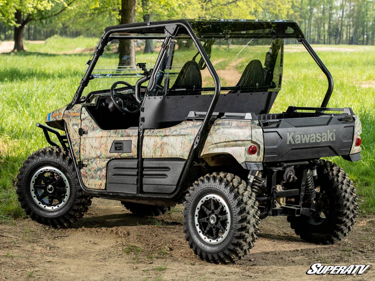 SuperATV Kawasaki Teryx 800 Rear Windshield - Image 2